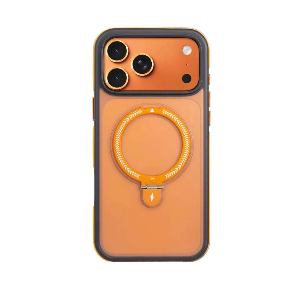 Capa fosca com suporte de anel MagSafe + oferta Proteção de Camaras | Apple