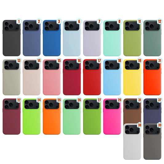 Capa SIlicone Liquido Premium - New Colors´26 | Apple